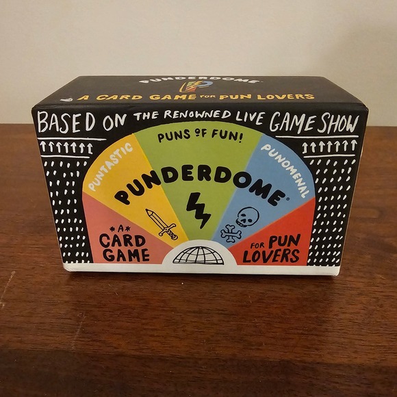 Punderdome Other - Punderdome A Card Game for Pun Lovers 200 Cards Clarkson Potter Party Game